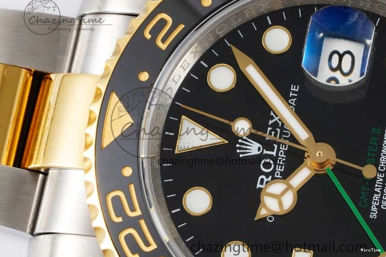 MiroTime 0410 GMT Master II 116713 LN 904L SS APF 1:1 Best Edition on SS YG Bracelet VR3186 CHS Comfortable 2038